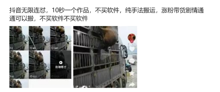 抖音无限连怼，10秒一个作品不买软件，纯手法搬运，涨粉带货剧情通通可以搬-网创小站