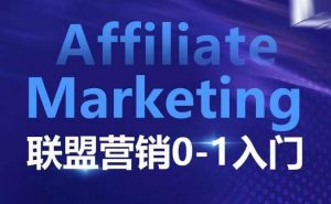 ​​​​​​Affiliate Marketing联盟营销0-1入门，联盟营销基本逻辑 联盟平台逻辑及联盟客逻辑全面详解-网创小站