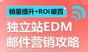 销量提升•ROI破百 独立站EDM邮件营销攻略，如何通过邮件营销每年获得100万美金销售额!-网创小站