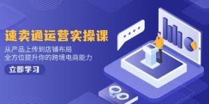 速卖通运营实操课，从产品上传到店铺布局，全方位提升你的跨境电商能力-网创小站
