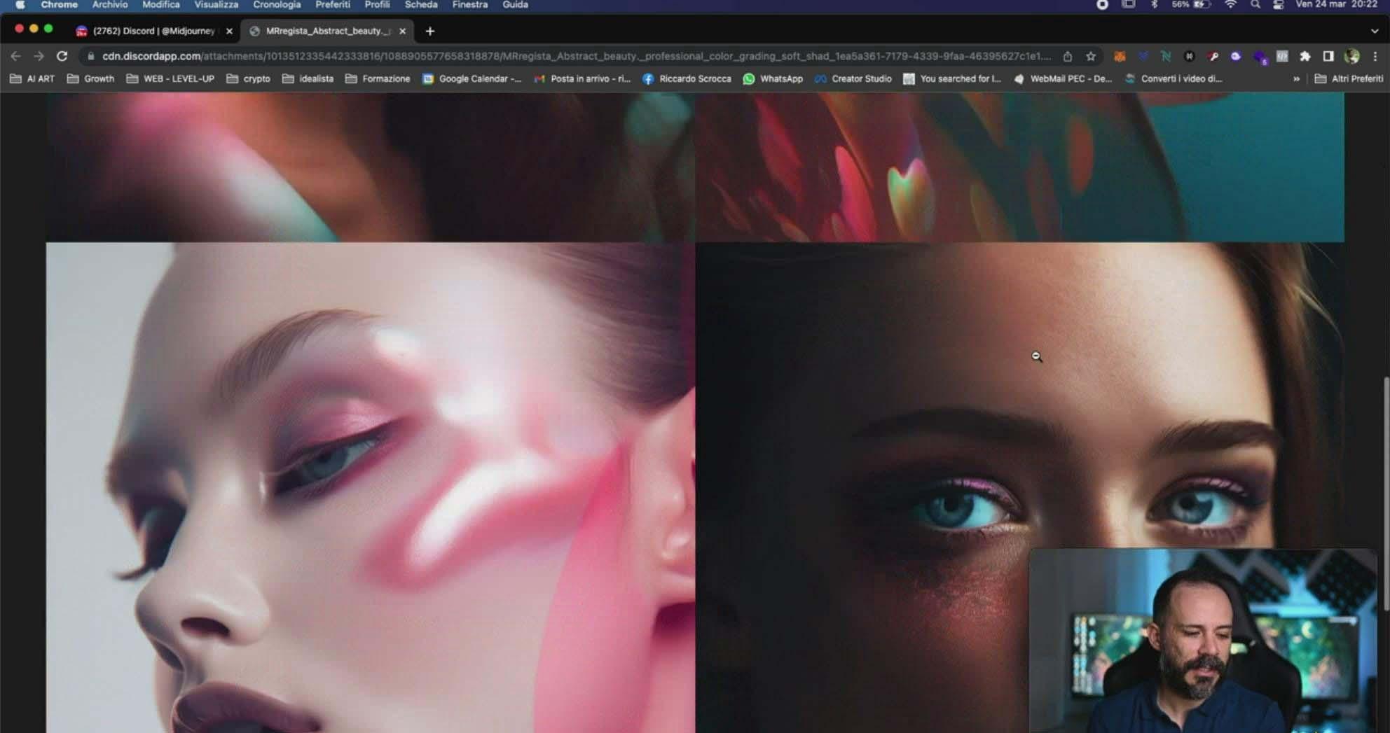 图片[5]-Midjourney AI人工智能创建和销售令人惊叹的海报教程-10节课-中英字幕-网创小站