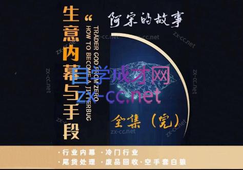 阿宋的故事·生意内幕与手段-网创小站