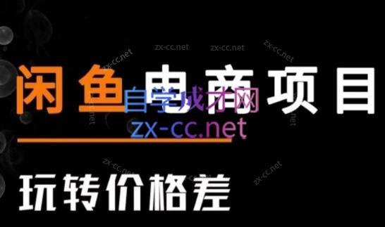 亿创繁星·闲鱼电商项目(玩转价格差)-网创小站