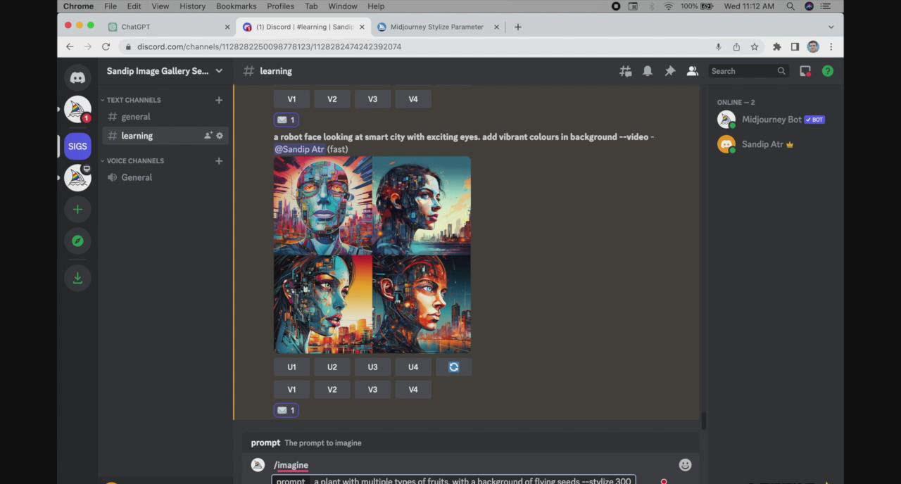 图片[2]-ChatGPT4 和 MidJourney AI 绘画聊天革命性指南教程-33节视频课-中英字幕-网创小站