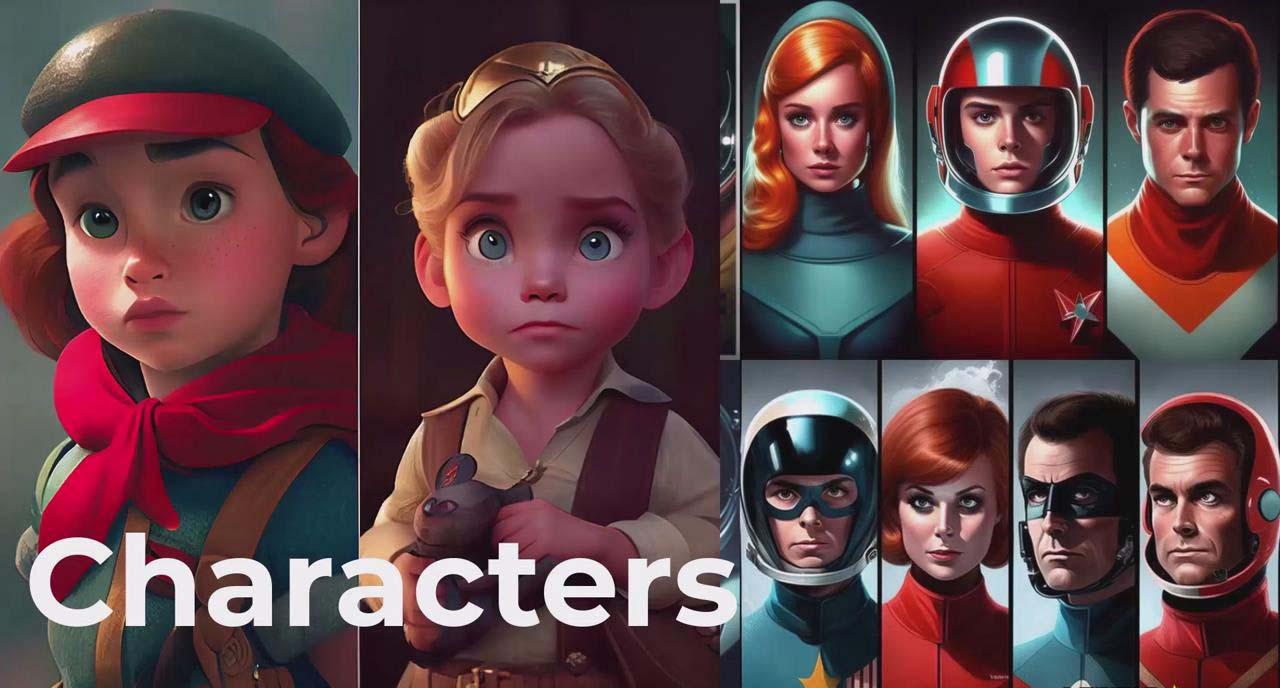 掌握 MidJourney V5 AI + ChatGPT创建一致的角色设计图像-22节课-中英字幕-网创小站