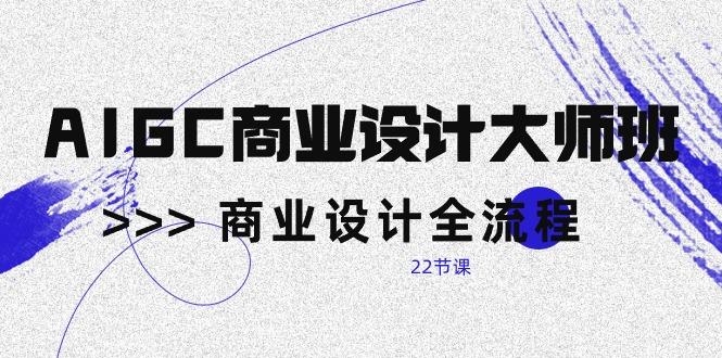 AIGC-商业设计大师班，商业设计全流程(22节课-网创小站