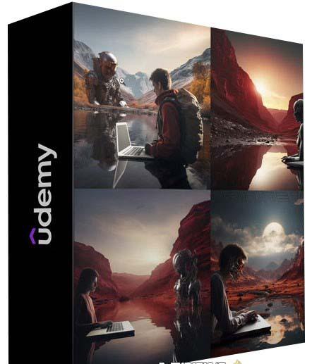 ChatGPT4 和 MidJourney AI 绘画聊天革命性指南教程-33节视频课-中英字幕-网创小站