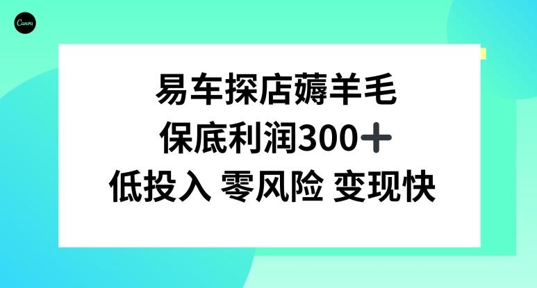 易车APP首页十亿补贴活动，选择到店补贴，保底利润300+-网创小站