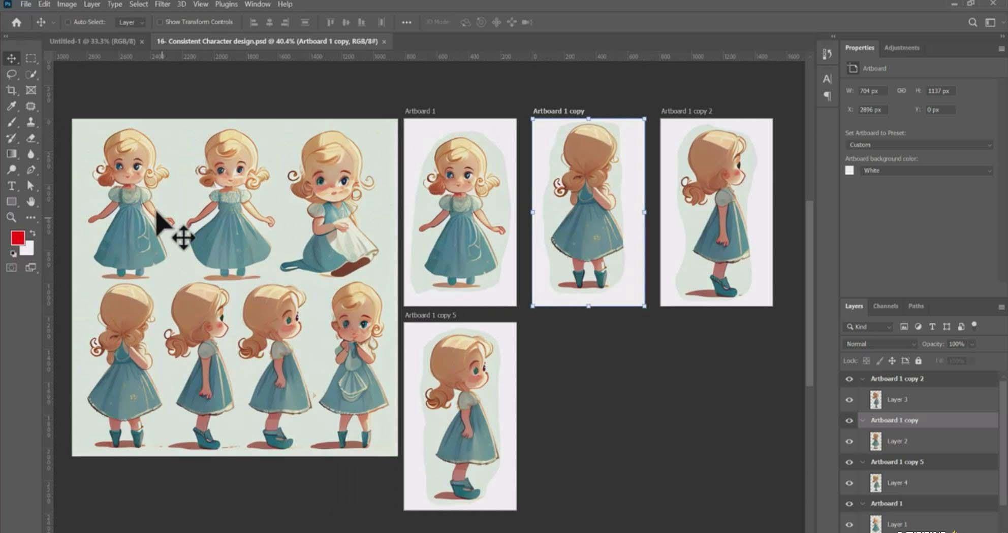 图片[7]-掌握 MidJourney V5 AI + ChatGPT创建一致的角色设计图像-22节课-中英字幕-网创小站