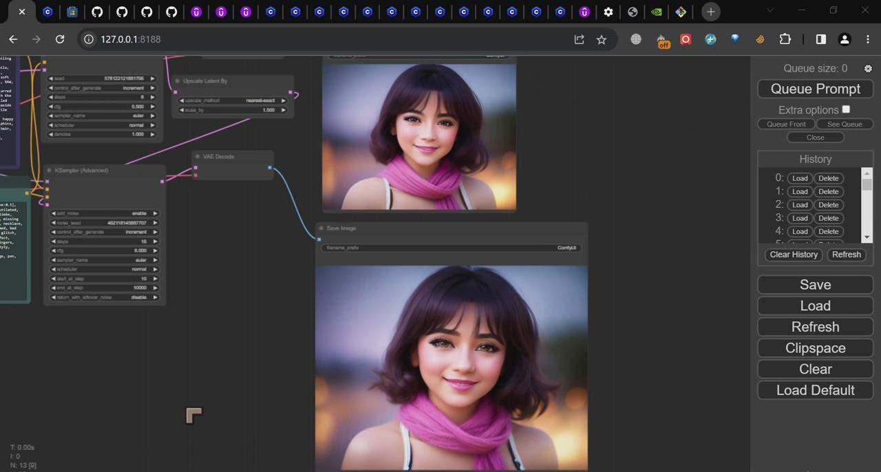 图片[2]-ComfyUI利用Stable Diffusion学习AI GUI工作流程教程-中英字幕-网创小站