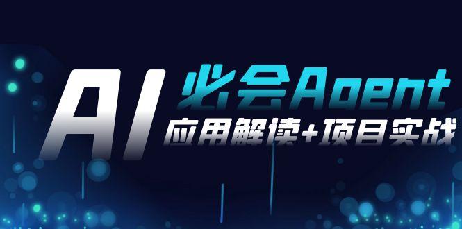 2024Ai必会 Agent(应用解读+项目实战)，一站式搞定Agent应用(71节课)-网创小站
