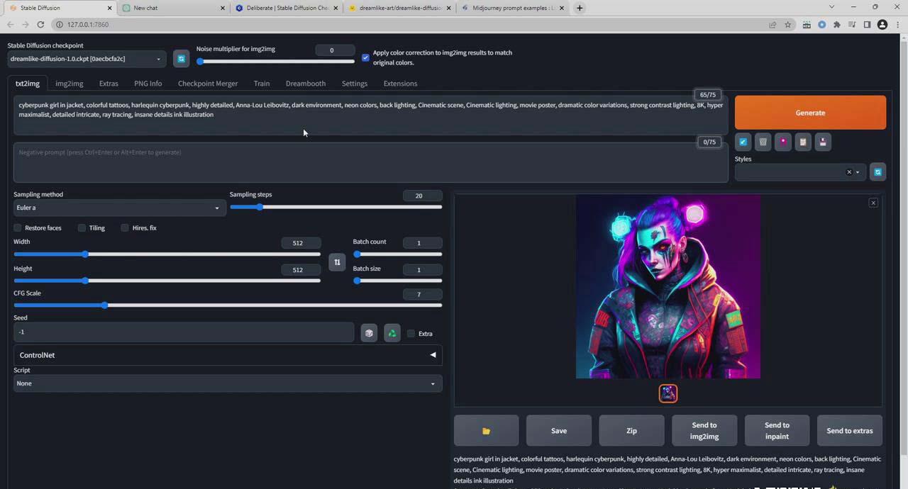 图片[4]-Stable Diffusion 大师班: 利用AI创建艺术图像及视频-31视频课-中英字幕-网创小站