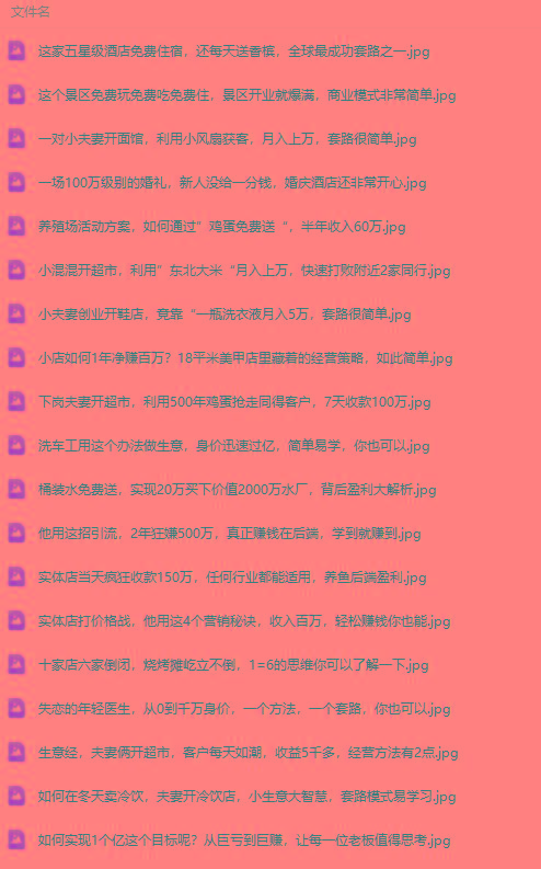 图片[2]-(9607期)真实有效391套商业模式，年入几十到几百万案例解析(电子书+视频+图文)-网创小站