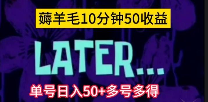 美团薅羊毛玩法，单号日入50+多号多得【仅揭秘】-网创小站