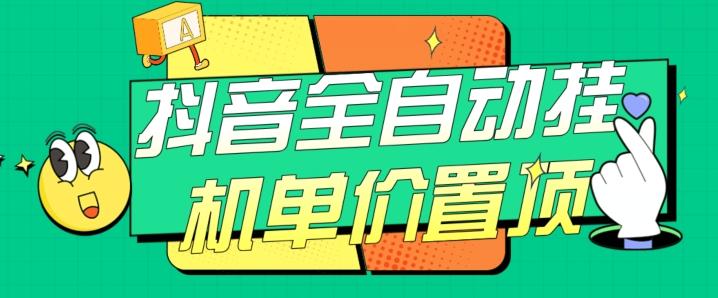 抖音全自动挂机，单价置顶附养号教程和脚本【揭秘】-网创小站
