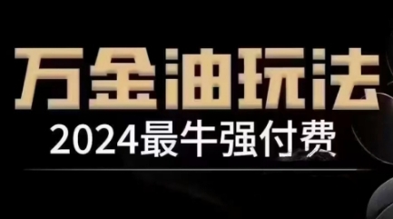 2024最牛强付费，万金油强付费玩法，干货满满，全程实操起飞-网创小站