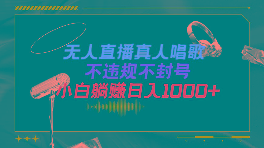 (9622期)抖音24小时无人直播音乐，不违规，不封号纯撸音浪，小白实操当天日入1000+-网创小站