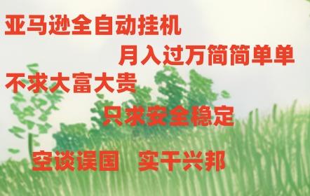 亚马逊全自动浏览挂机，，收益稳定且前景广阔-网创小站