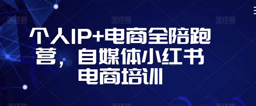 个人IP+电商全陪跑营，自媒体小红书电商培训-网创小站