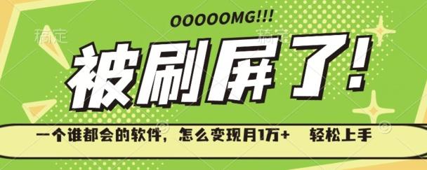 一个谁都会的软件，怎么变现月1万+轻松上手-网创小站