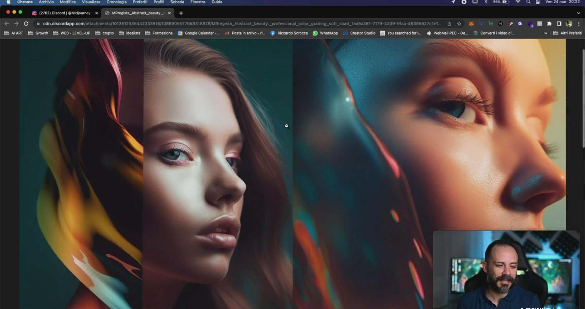 图片[6]-Midjourney AI人工智能创建和销售令人惊叹的海报教程-10节课-中英字幕-网创小站