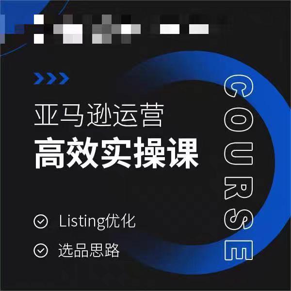 亚马逊运营高效实操课，Listing优化，选品思路-网创小站
