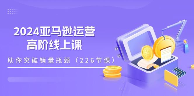 2024亚马逊运营-高阶线上课，助你突破销量瓶颈(228节课-网创小站