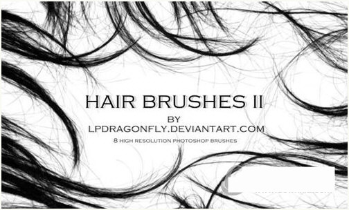 PS发丝笔刷-网创小站