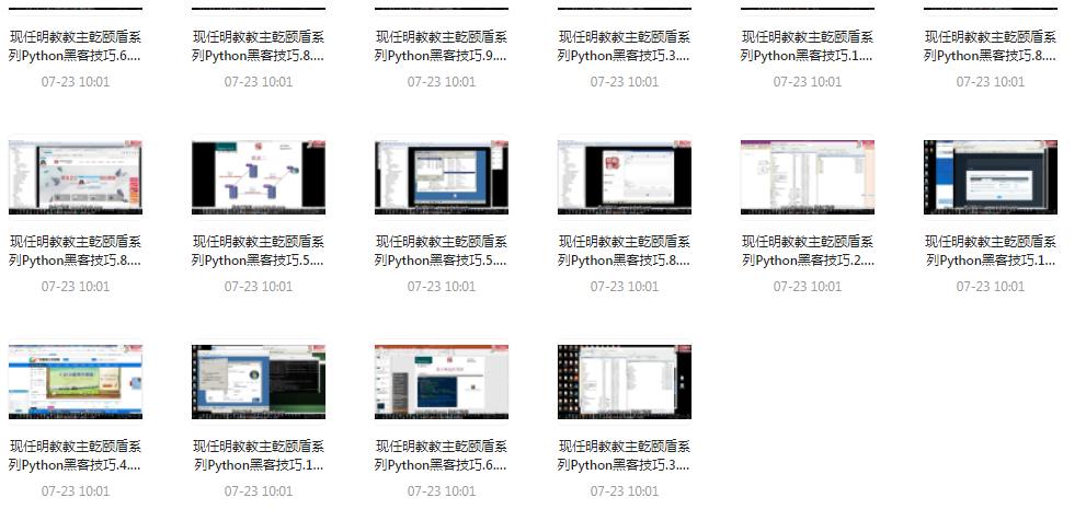 Python黑客技巧课程-网创小站