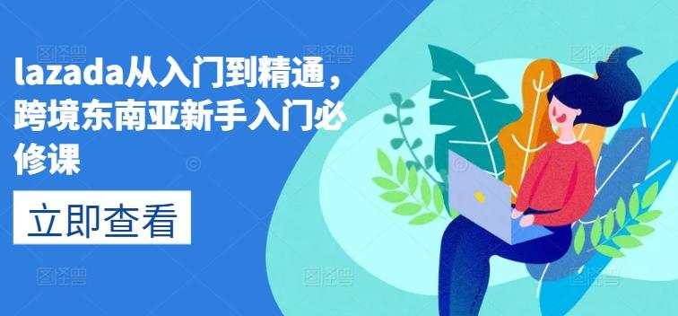 lazada从入门到精通，跨境东南亚新手入门必修课-网创小站