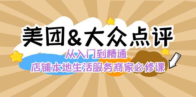 美团+大众点评 从入门到精通：店铺本地生活 流量提升 店铺运营 推广秘术 评价管理-网创小站