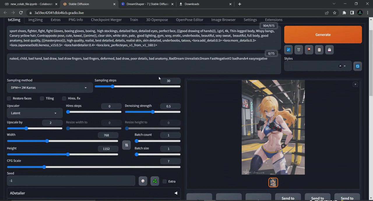 图片[4]-利用Stable Diffusion创建动漫艺术图像使用AI绘画赚钱-中英字幕-网创小站