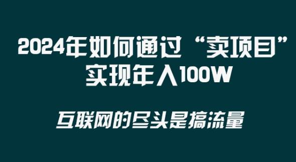 2024年 做项目不如‘卖项目’更快更直接！年入100万-网创小站