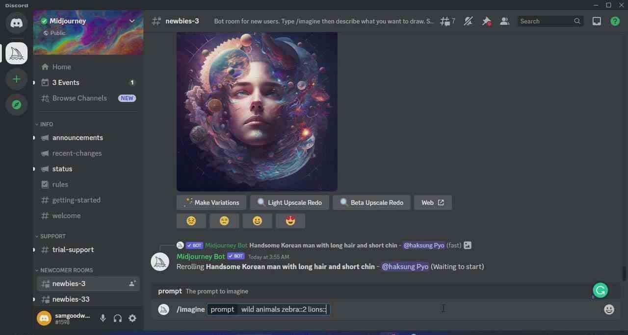 Midjourney AI人工智能艺术图片从入门到高级创作教程-33节课-中英字幕-网创小站