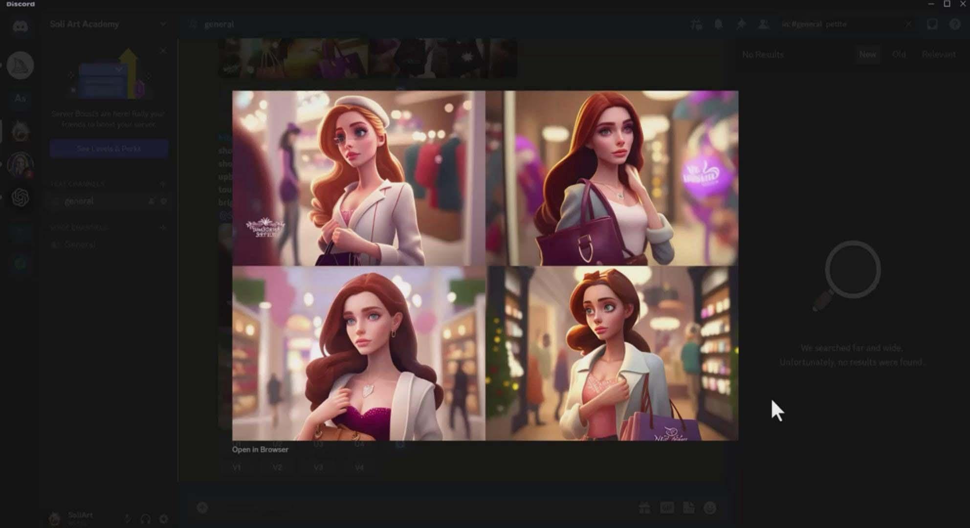 图片[8]-掌握 MidJourney V5 AI + ChatGPT创建一致的角色设计图像-22节课-中英字幕-网创小站