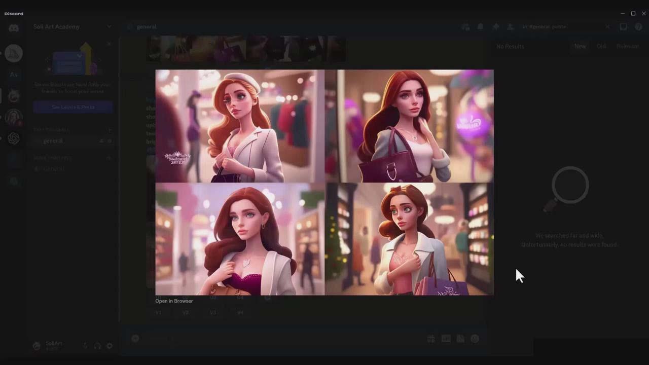 图片[5]-掌握 MidJourney V5 AI + ChatGPT创建一致的角色设计图像-22节课-中英字幕-网创小站