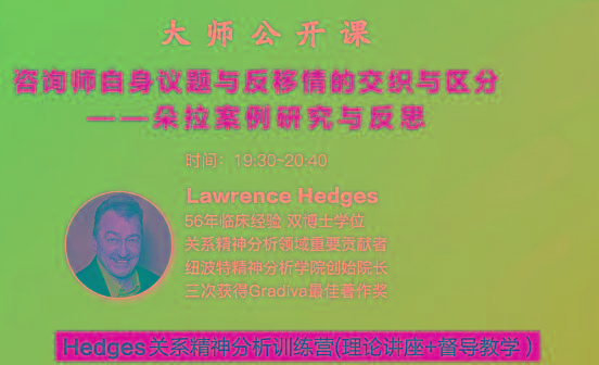 Hedges详解针对4种不同发展精神分析透视法-网创小站