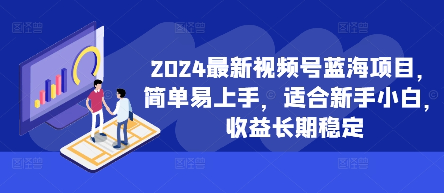 2024最新视频号蓝海项目，简单易上手，适合新手小白，收益长期稳定-网创小站